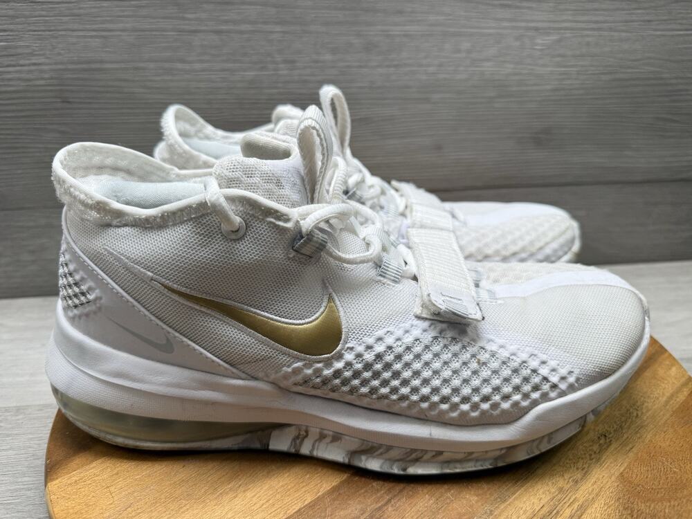 Nike Air Force Max Mens 8.5 Sneakers Low White BV0651-100 Basketball Shoes
